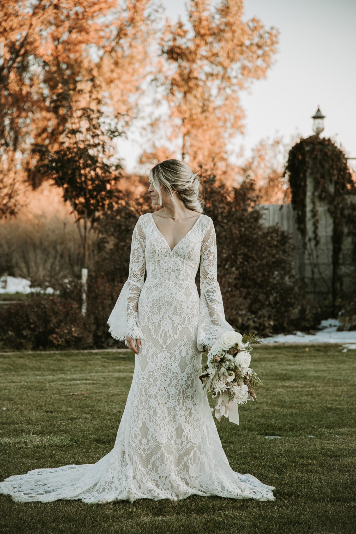 Meggie & Justen - Belle en Blanc | Bridal Shop | Wedding Boutique ...